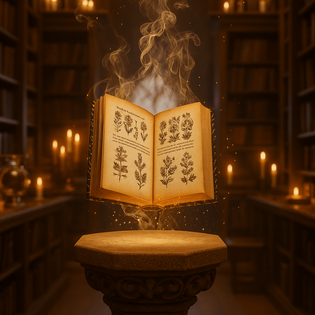 Grimoire Le Secret des Herbes – Le Grimoire Végétal Ultime (Ebook 180 pages) - Mysticae